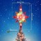 Christmas Bethlehem Star Tree Topper - 12 Inch (Red Green Pink Blue Yellow)